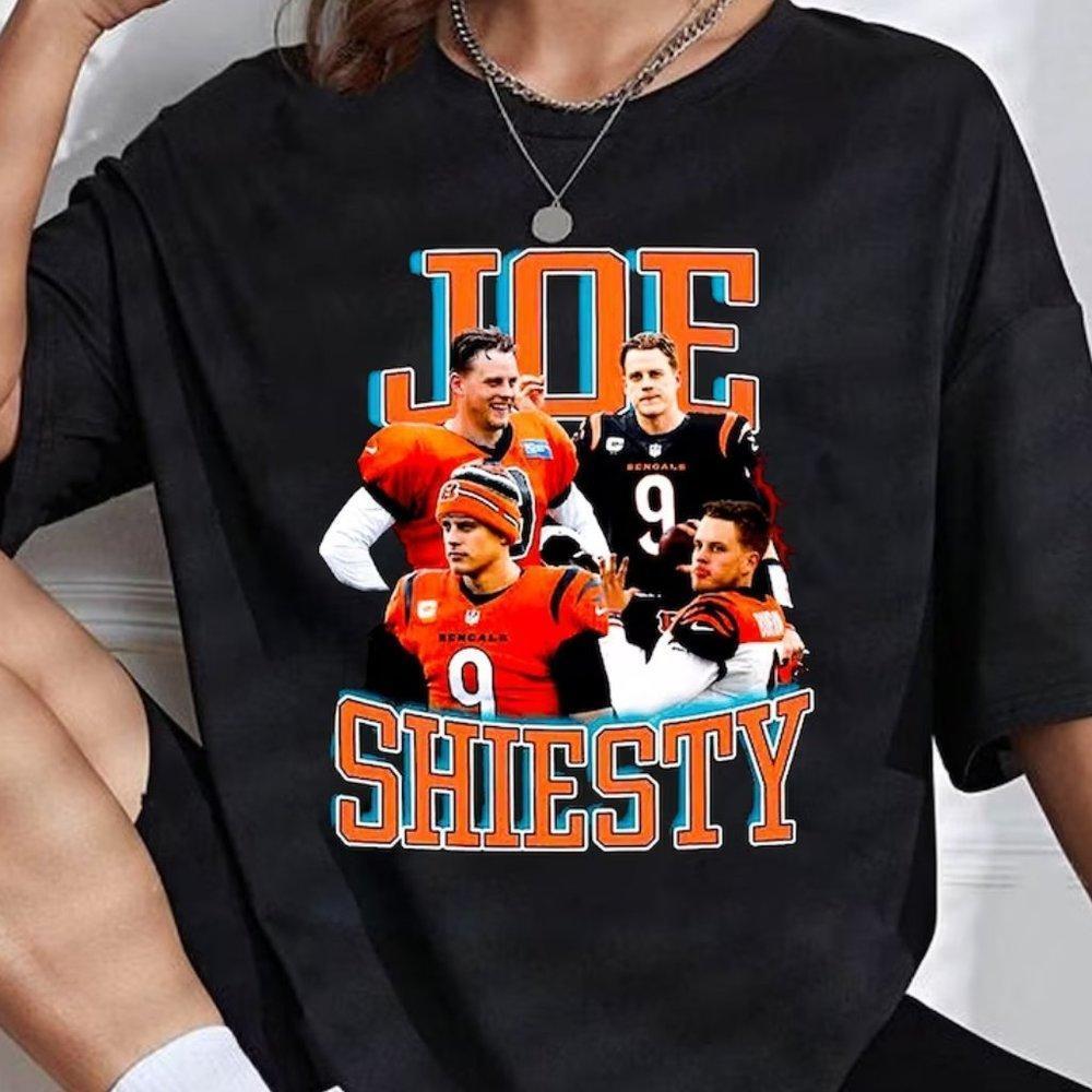 Joe Burrow Joe Shiesty Shirt, Quarterback Homage Unisex T-Shirt Tee